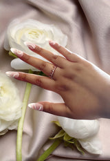 press on nails press on manicure acrylic nails pink nails pink press on nails pink press on manicure pink and white press on nails beauty