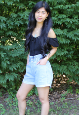 luxurious off shoulder black crop top