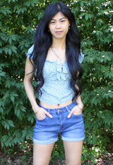 off shoulder floral tie top crop top