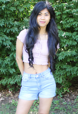 off shoulder mauve ribbed crop top