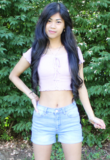 off shoulder mauve ribbed crop top