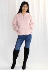pink sherpa jacket