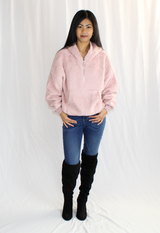 pink sherpa jacket