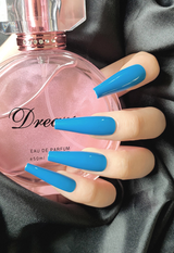 press on nails press on manicure acrylic nails blue nails blue press on nails blue press on manicure coffin nails blue coffin nails xxl nails ballerina press on nails