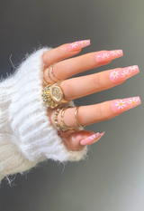 press on nails press on manicure acrylic nails coffin press on nails xxl coffin nails ballerina press on nails impress nails pink nails flower press on nails