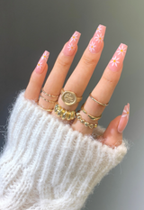 press on nails press on manicure acrylic nails coffin press on nails xxl coffin nails ballerina press on nails impress nails pink nails flower press on nails