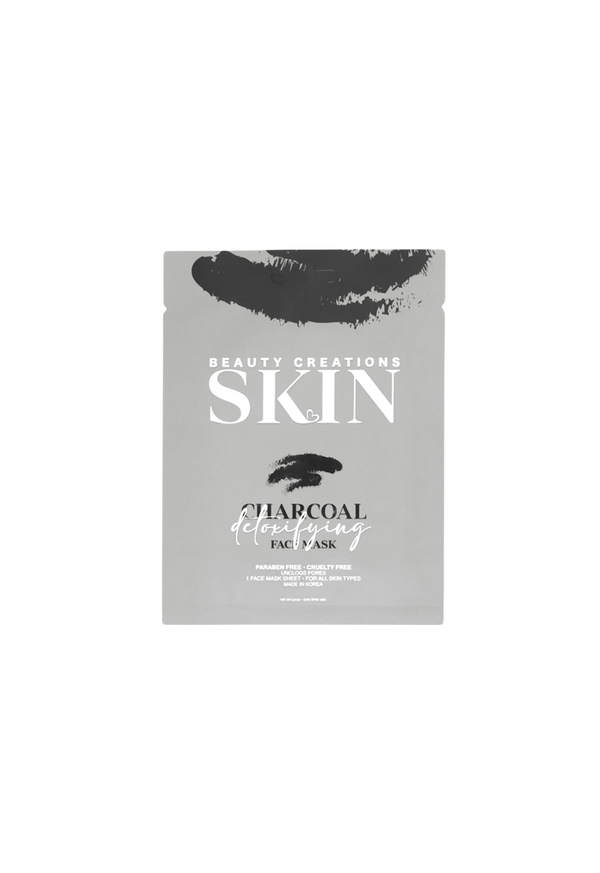 BEAUTY CREATIONS SKIN FACE MASK (CHARCOAL)