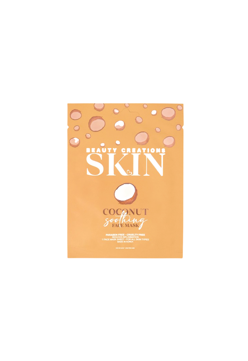 BEAUTY CREATIONS SKIN FACE MASK (COCONUT)
